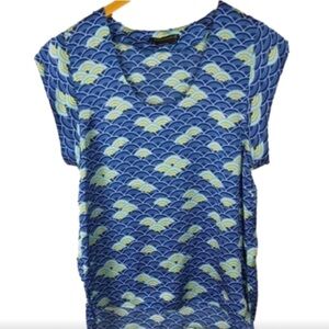 BCBGMAXAZRIA| Blouse Patterned Top small